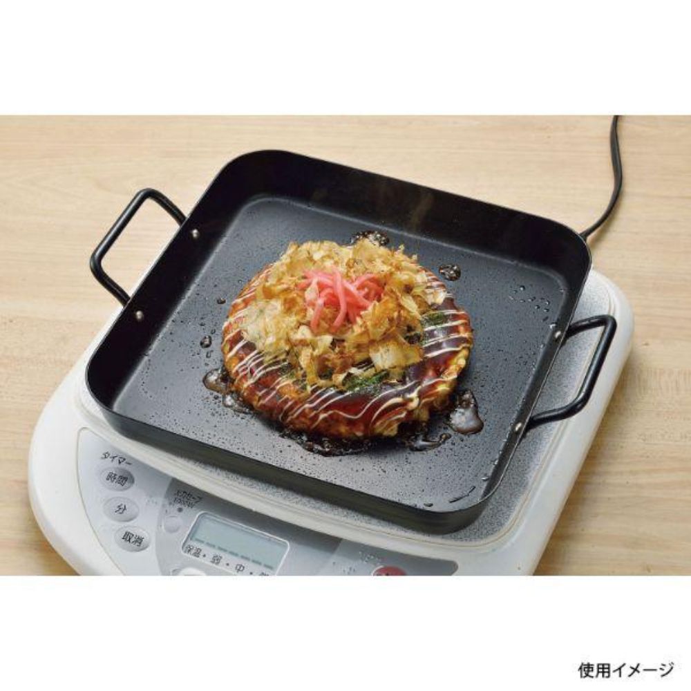 方型鐵製烤盤 | 25cm | 日本 PEARL LIFE | PC-HB-4514